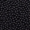 (7728463) Бусины полупрозрачные 2008 матовые, 8мм, 500гр. (034 черный)