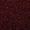 Бисер, (стекло), 11/0, упак./20 гр., Astra&Craft (310 красный(черн.центр)/прозр.с цвет.центром)