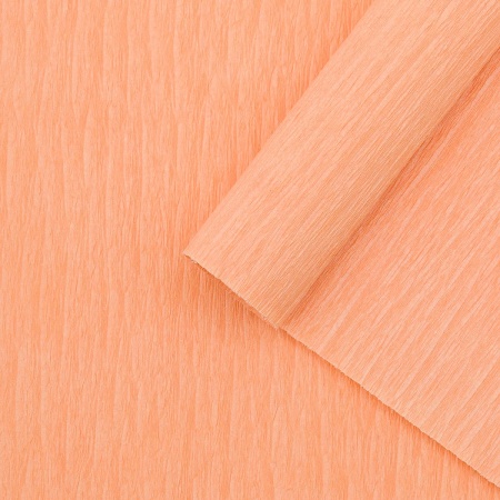 Бумага гофрированная крепированная, 50*200 см, 35 гр/м2, 80-704 абрикосовый, 2 шт, Astra&Craft