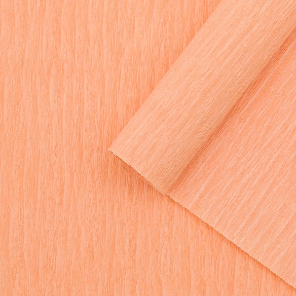 Бумага гофрированная крепированная, 50*200 см, 35 гр/м2, 80-704 абрикосовый, 2 шт, Astra&Craft