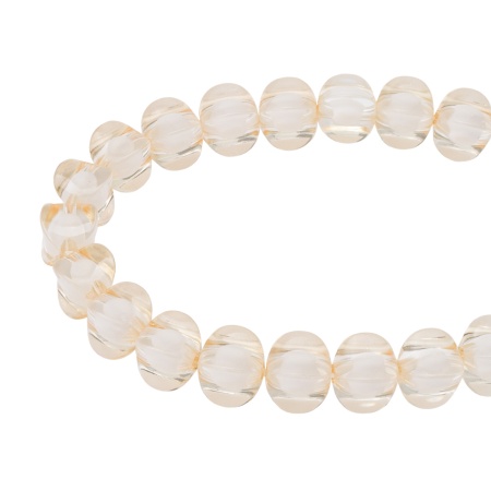 LY-161 Бусины пластиковые, акрил, в цвете с белой сердцевиной, мягкий куб, 10мм, 500гр, Astra&Craft (35 бежевый)