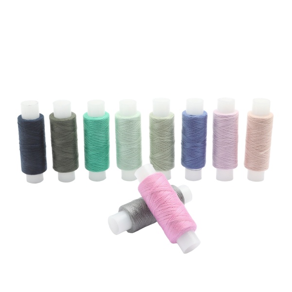 Набор швейных ниток 50/2, 200м, ассорти №49, 10шт/упак, Astra&Craft