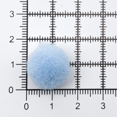 Помпоны 'Пастель' 15мм, 5 цветов, 50шт, Astra&Craft