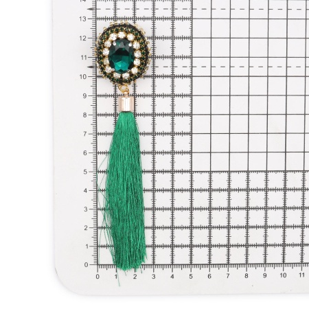 Декоративные кисти 9,5 см, 2 шт. Astra&Craft (7129(B062) зеленый)