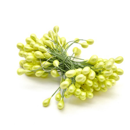 AR561 Тычинки для искусственных цветов 0,5*6см, вес 10гр. (желтый)