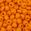 Бисер Astra&Craft 6/0, 15г (50 оранжевый/непрозр.)
