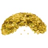 Пайетки плоские, 3 мм, упак./10 гр., Astra&Craft (А20 золото голограмма)
