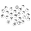 Стразы пришивные, акриловые, 6мм, 25шт/упак (круглые) Astra&Craft (N38 прозрачный)
