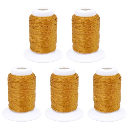 Филаментная нить 420D/3, 137 м, Astra&Craft (2004/446 золото)