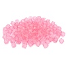 Бусины пластиковые, акрил, прозрач. в цвете, граненый куб, 10мм, 50гр, Astra&Craft (MG.3245-02 розовый)