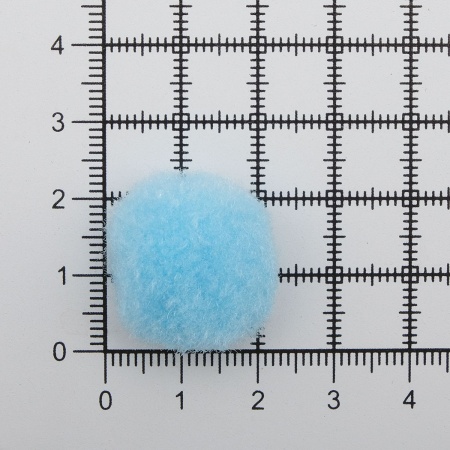 Помпоны декоративные 25мм, 50шт/упак, Astra&Craft (PA-019 светло-голубой)