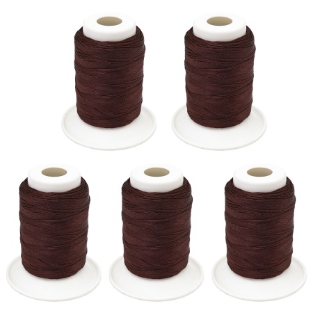 Филаментная нить 420D/3, 137 м, Astra&Craft (8108/492 темно-коричневый)