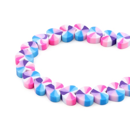 ZZ1334 Бусины из полимерной глины 'Карамельки', 50шт/упак, Astra&Craft