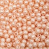 Бусины пластиковые, 'жемчуг', цветные, круглые, 4мм, 25гр, Astra&Craft (006 NL розовый)