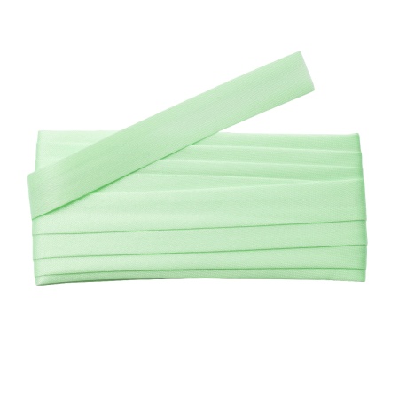 Косая бейка атласная 1,5см*5м 0000-1534 (6081 св.салатовый)