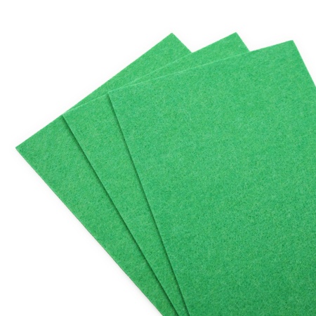 Фетр листовой жесткий, 3.0мм, 20х30см, 3шт/упак Astra&Craft (AF844 зеленый)