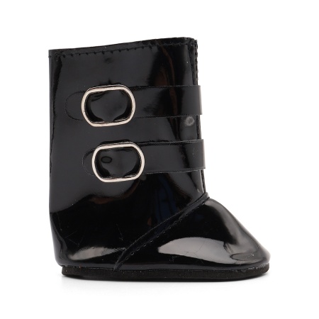 SH-0023 Сапожки для кукол с пряжками, 7см, 1 пара, Astra&Craft (черный)