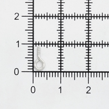 25618 Штифты 9 мм винтовые, уп.6шт, цв.никель