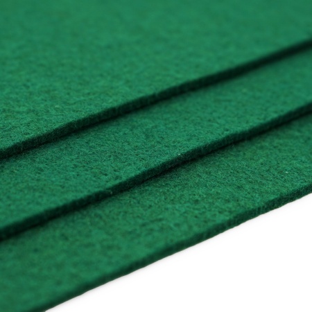 Фетр листовой мягкий, 3.0мм, 20х30см, 3шт/упак Astra&Craft (AF851 бирюзово-зеленый)