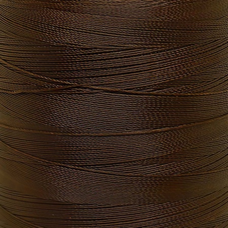 Филаментная нить 420D/3, 1500 м, 100% п/э, Astra&Craft (8108/492 темно-коричневый)