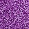(7739891/7739300) 7429 Бусины пластиковые, с два отверстия, пл. квадрат, 6*6*3мм, 500гр Astra&Craft (17 фиолетовый)
