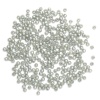 Бусины пластиковые, 'жемчуг', цветные, круглые, 3мм, 20гр, Astra&Craft (031 NL серый)