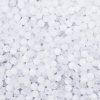 (7728461) Бусины полупрозрачные 2008 пластик, 8мм, 500гр. (033 прозрачный)