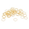 4AR247/248/249 Кольцо соединительное 0,9*10мм, 50шт/упак, Astra&Craft (Золото)