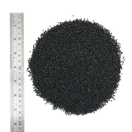 Бисер 11/0, 500 г., Astra&Craft (49 черный/непрозрачный)