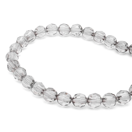 (684976) 2023 Бусины круглые акрил, 8мм, 500гр. Astra&Craft (88 серый)