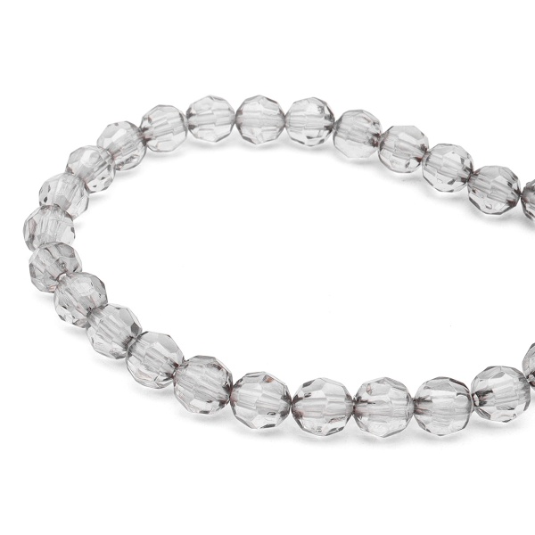 (684976) 2023 Бусины круглые акрил, 8мм, 500гр. Astra&Craft (88 серый)