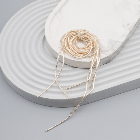 ТБ005НН2 Трунцал Бамбук светлое-золото 2 мм, 5 гр. +/- 0,1 гр.