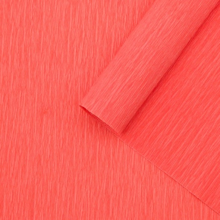 Бумага гофрированная крепированная, 50*200 см, 35 гр/м2, 80-45 лососевый, 2 шт, Astra&Craft