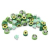 ZZ1418-1 Бусины из полимерной глины 'Зеленый микс', 50шт/упак, Astra&Craft