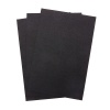 Фетр листовой жесткий, 1.0мм, 20х30см, 3шт/упак Astra&Craft (AF870 черный)