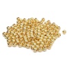 MH.КР Бусины пластиковые, под металл, 6мм 15гр (130+/-10шт), Astra&Craft (MH.КР.06 золото)