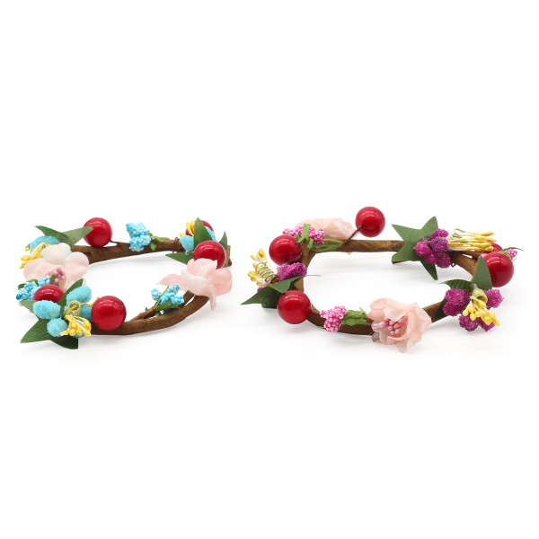 Декор для свечей 'Цветы и ягоды', 2 шт, Astra&Craft