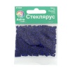 Стеклярус, (стекло), 5 мм, упак./20 гр., Astra&Craft (48 синий/непрозрачный)