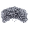 LY-163 Бусины пластиковые граненые,10 мм, 500 г, Astra&Craft (59 серый)