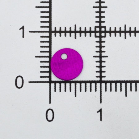 Пайетки двусторонние 6мм, Astra&Craft 10гр (7531 черный-фиолетовый)