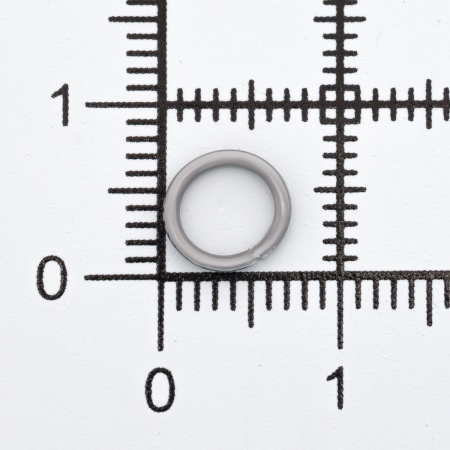 OTH1510 Кольцо соединительное , 0,8*7мм, 30шт/уп (черный никель)