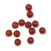 4AR307 Бусины красный агат 8мм, 12шт/упак, Astra&Craft