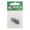 4AR2030 Концевик для ленты, 10 мм, 6шт/упак, Astra&Craft (черный никель)
