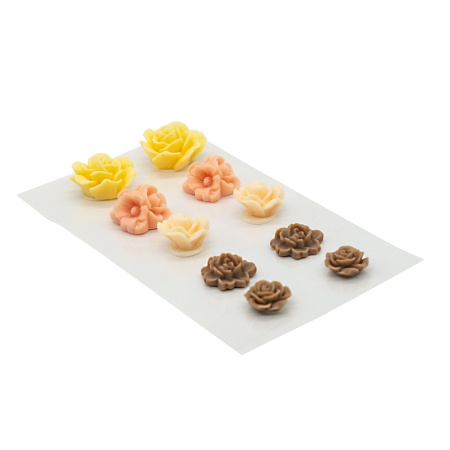 Декор для рукоделия 'Розочки' 10 шт/упак, Astra&Craft (ARS2084)