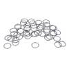 4AR244/245/246 Кольцо соединительное 0,9*8мм, 50шт/упак, Astra&Craft (Черный никель)