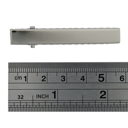 4AR077 Основа для заколки крокодил, 5,5 (+/-0,2)см, 5 шт/упак, Astra&Craft