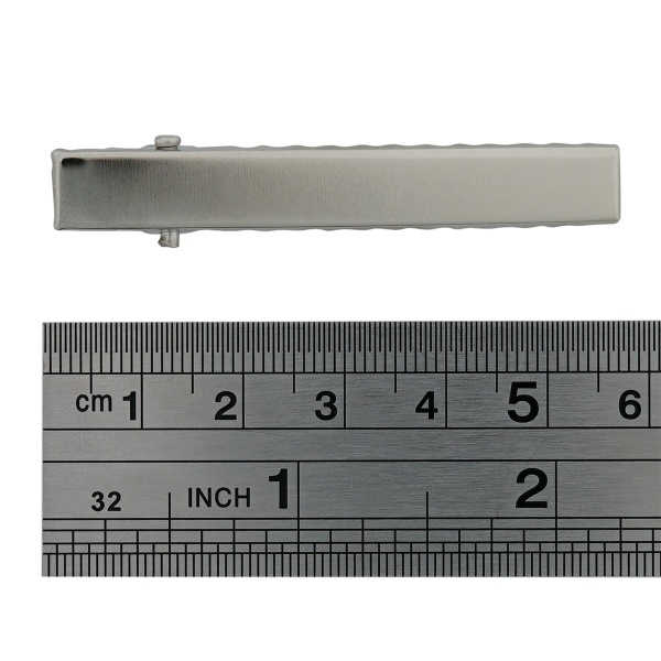 4AR077 Основа для заколки крокодил, 5,5 (+/-0,2)см, 5 шт/упак, Astra&Craft