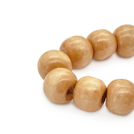 Бусины деревянные,натуральные, круглые, 10мм, 50гр, 160(+/-5)шт/упак, Astra&Craft (нат/дерево)