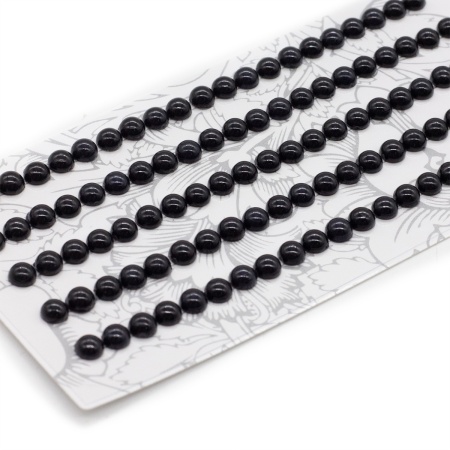 Декоративные наклейки 'Жемчуг', 5 мм, Astra&Craft (Z25 черный)
