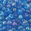 Бисер Astra&Craft 6/0, 15г (168В синий/прозрачный радужный)